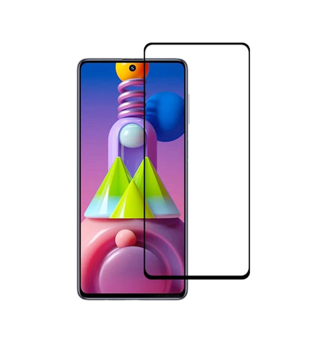 Захисне скло Mocolo 5D Full Glue для Samsung Galaxy M51 2020 M515 0,33 мм Black - фото 3