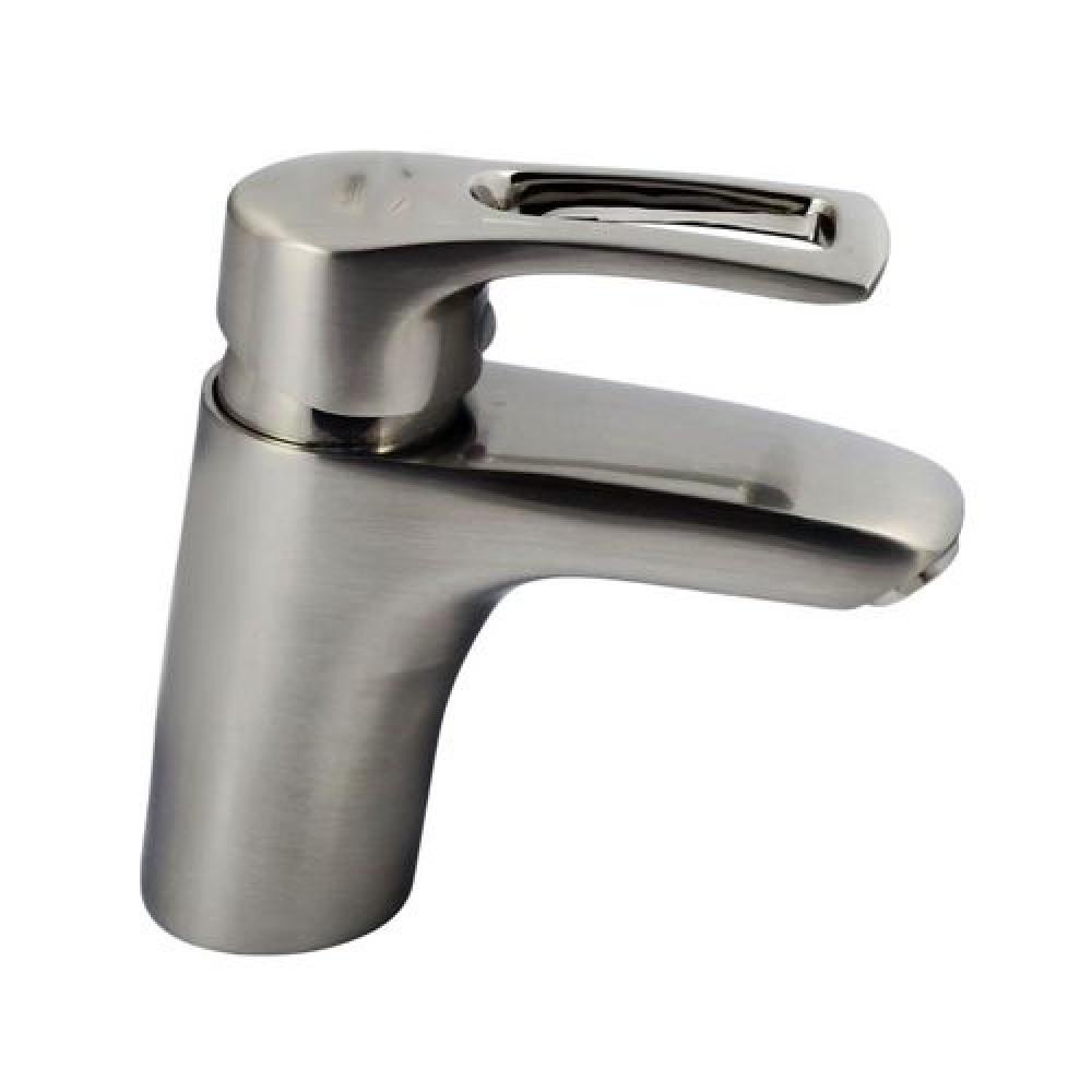 Смеситель для умывальника Haiba Hansberg нержавіюча сталь (8402) Смеситель для умывальника Haiba Hansberg нержавіюча сталь (8402)