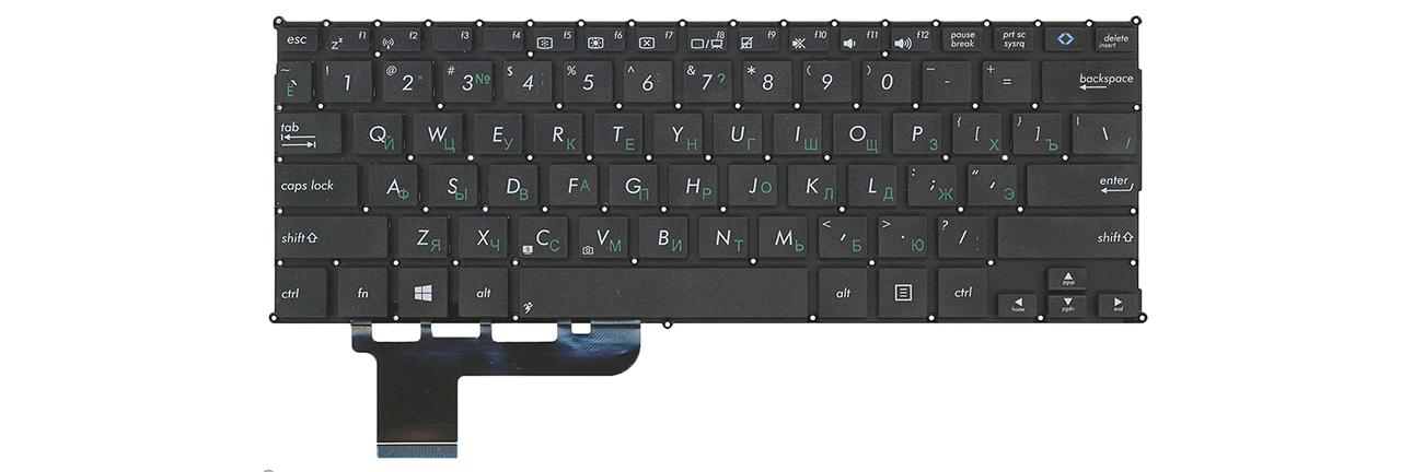 Клавиатура для ноутбука Asus E205 E205SA матовая (0KNB0-1120RU00)