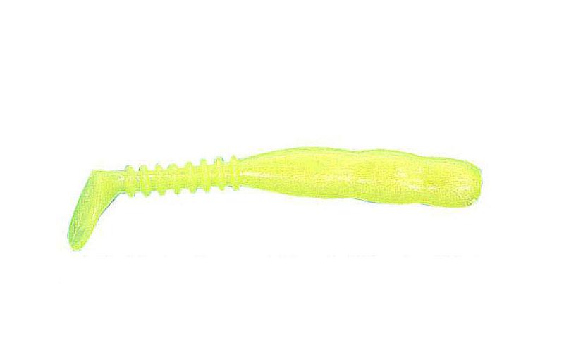 Силиконовый виброхвост Reins Rockvibe Shad №015 для микроджига съедобный 2" 20 шт. Chart Pearl (6683)
