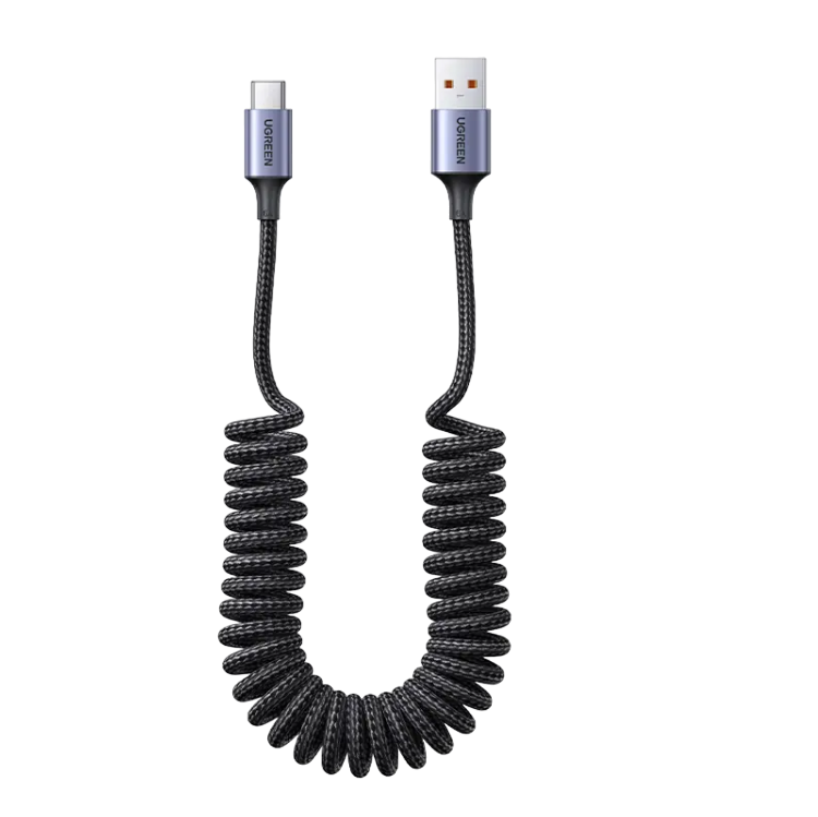 Кабель UGREEN US554 6A 100W USB-C to USB-C Чорний (90790)