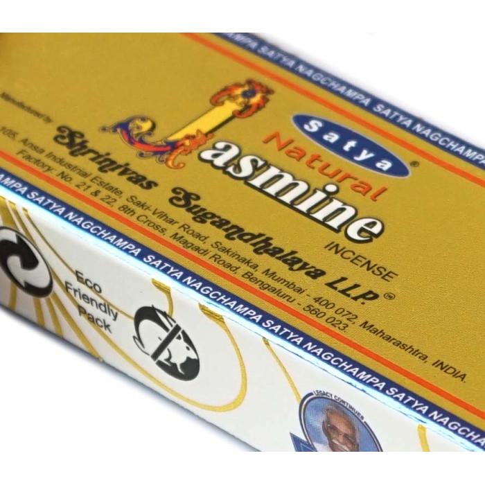 Аромапалочки Satya Natural Jasmine Натуральный жасмин 15 г - фото 2 Аромапалочки Satya Natural Jasmine Натуральный жасмин 15 г - фото 2