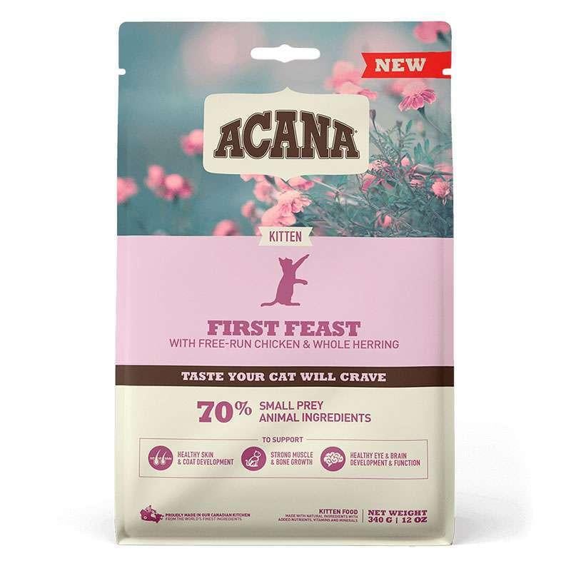 Корм сухий для кошенят ACANA FIRST FEAST CAT з куркою та оселедцем 340 г (11236846)