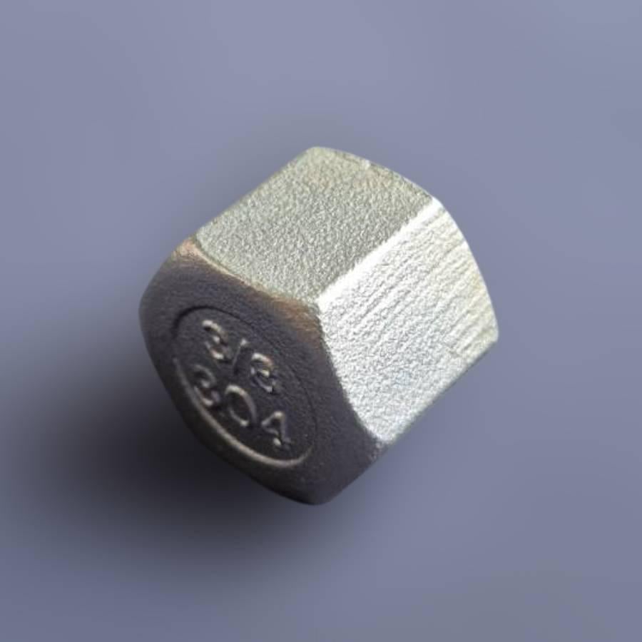 Заглушка муфтова шестигранна DN10 BSPP н/ж сталь AISI304 Class-150 внутрішня різьба 3/8" (29203158) - фото 4 Заглушка муфтова шестигранна DN10 BSPP н/ж сталь AISI304 Class-150 внутрішня різьба 3/8" (29203158) - фото 4