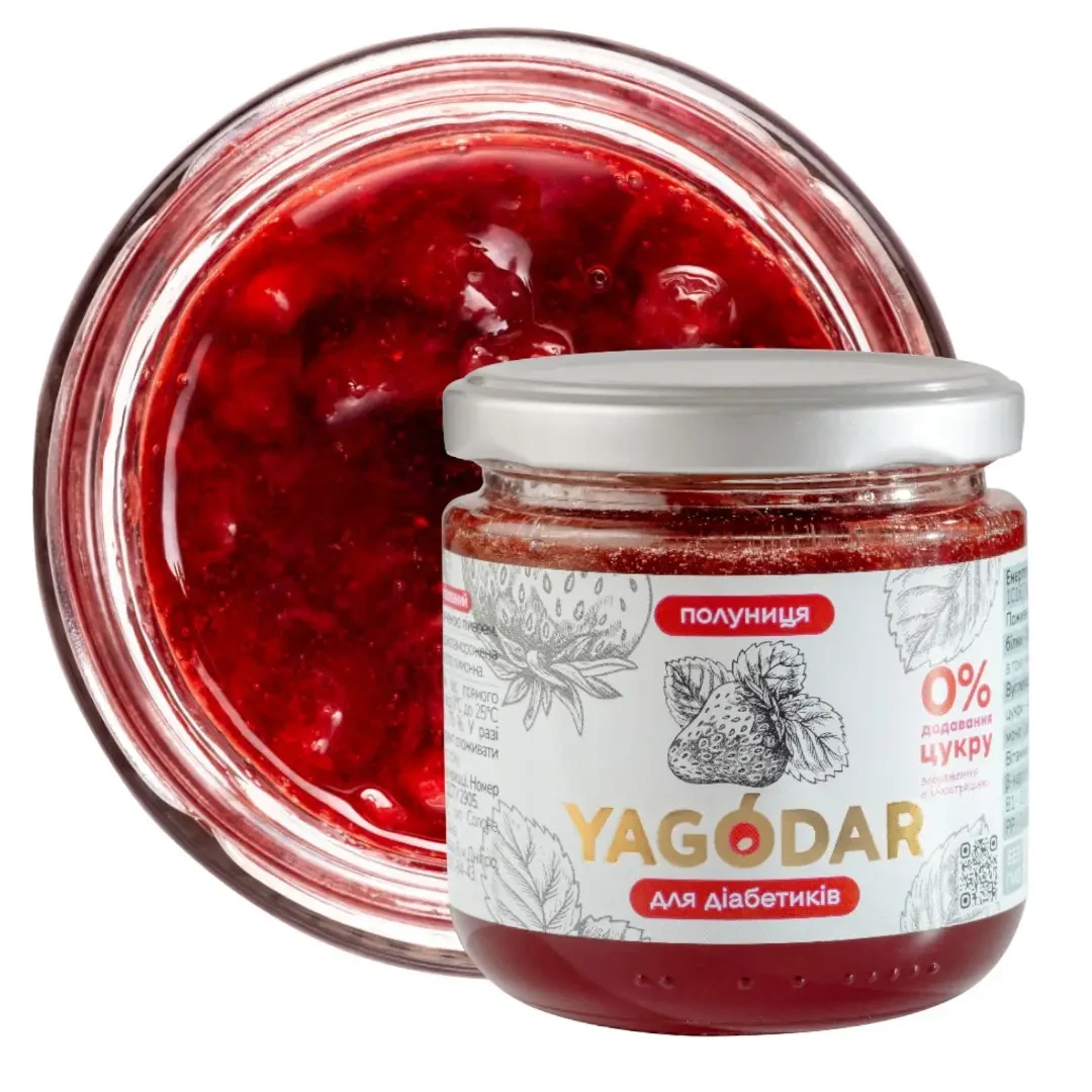 Набор YAGODAR Клубничное ассорти джемы и начинка 920 г (2502328356) - фото 3