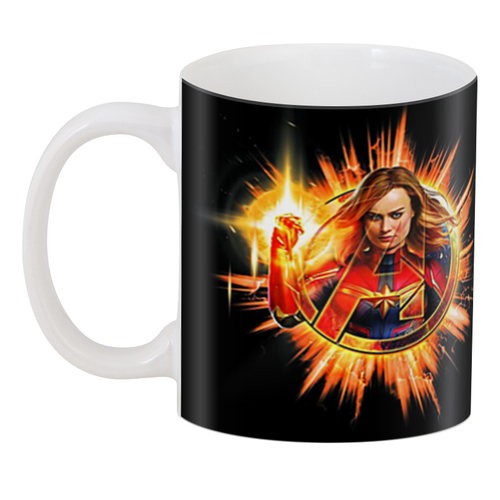 Чашка GeekLand Captain Marvel 330 мл (CМ.02.11)