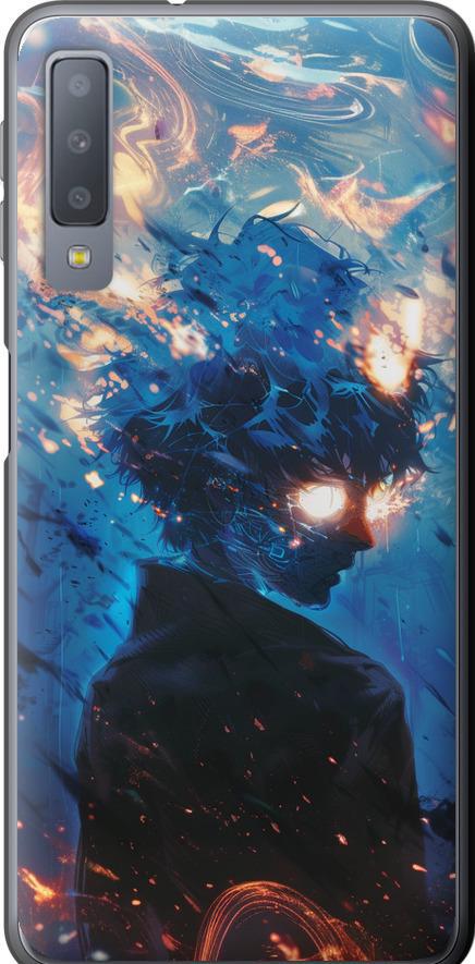 Чехол на Samsung Galaxy A7 (2018) A750F Сатору Годжо (6129u-1582-42517)