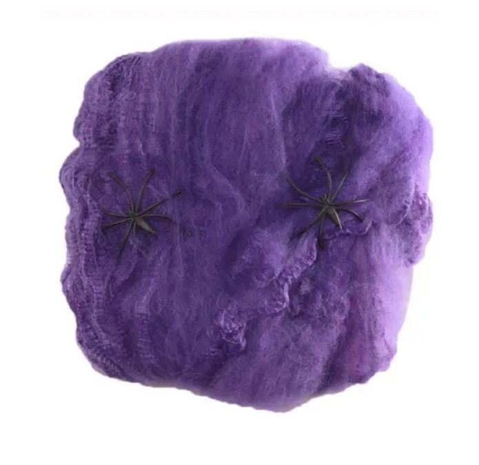 Паутина декоративная 20 г Фиолетовый (2989)