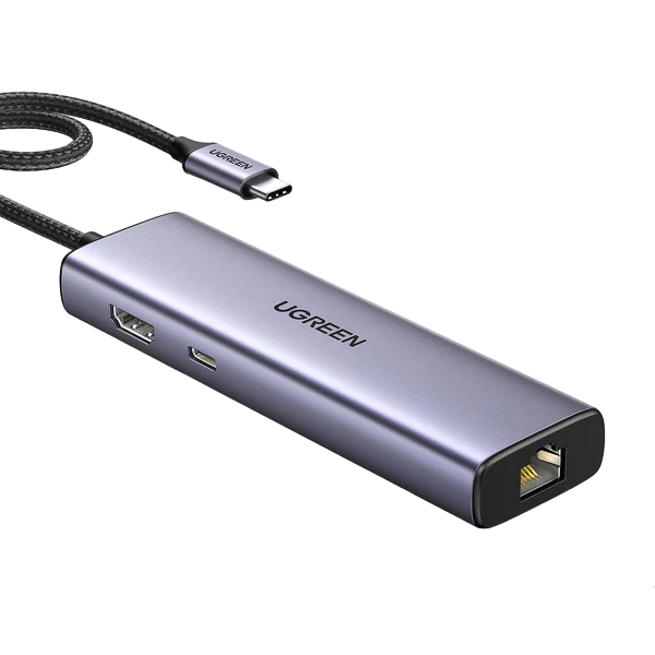 ᐉ Концентратор UGREEN CM512 HUB Grey (15598) • Купить в Киеве, Украине ...