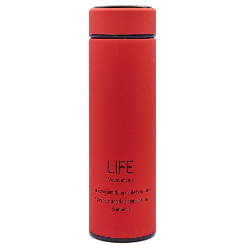 Термос стальной Life 450 мл Красный