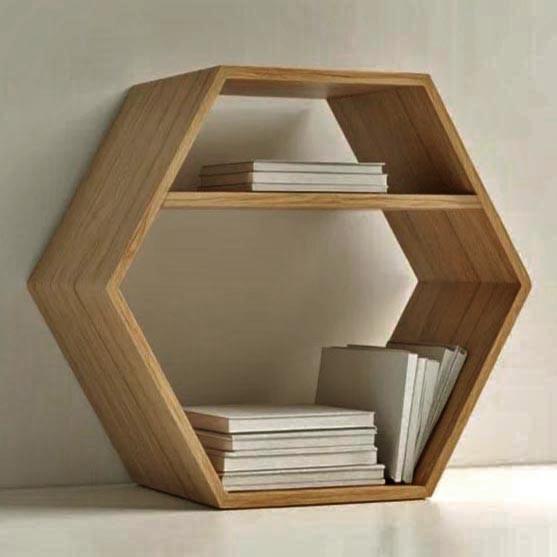 Полка книжная настольная из дерева Карамен Сиена (КПА-008705)