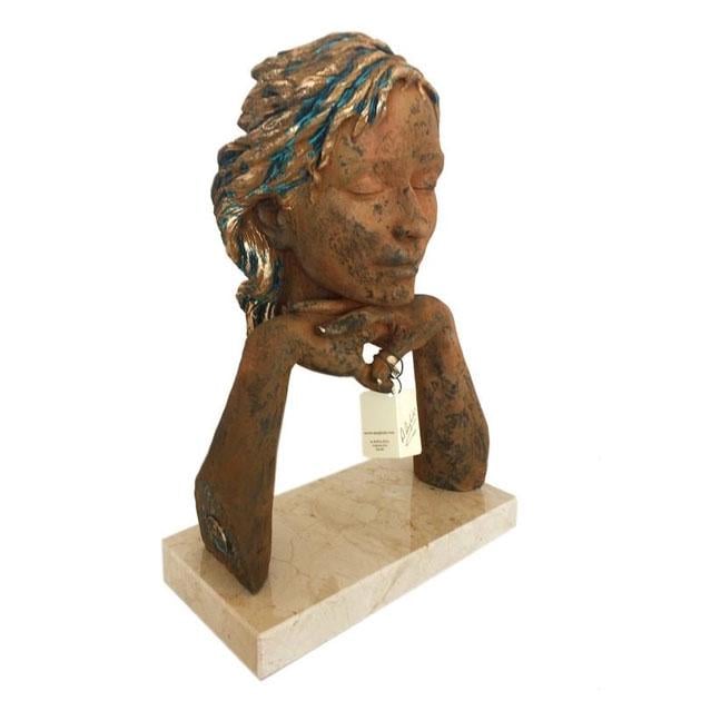 Фигура керамическая Anglada Вдохновение 26 см (526a) - фото 2 Фигура керамическая Anglada Вдохновение 26 см (526a) - фото 2