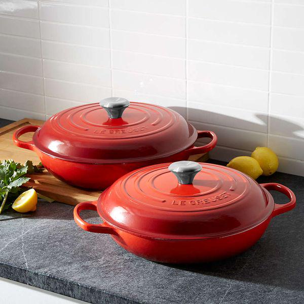 Набор посуды Le Creuset с очистителем Red (LCset3cerise) - фото 3