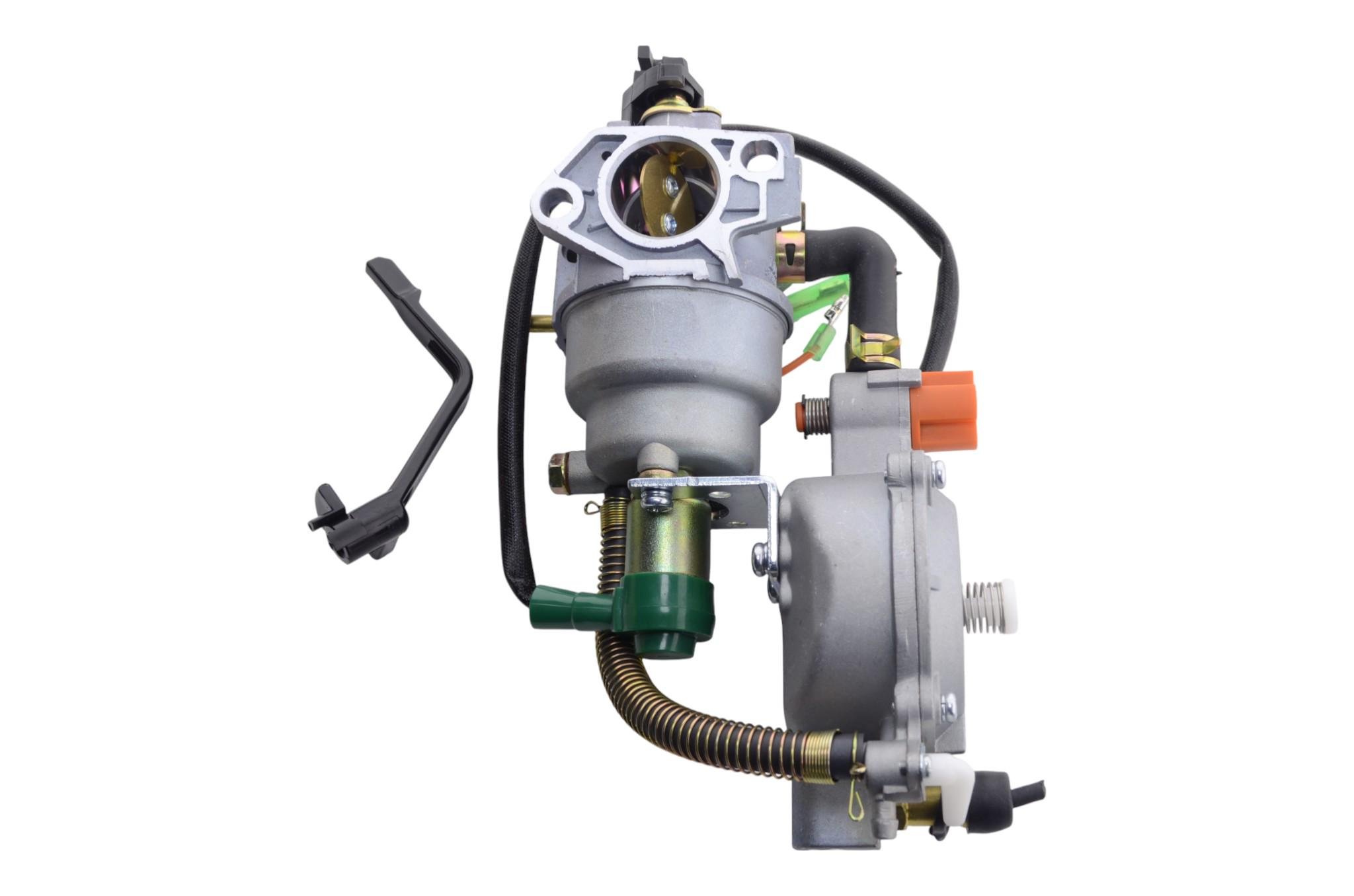 Карбюратор Tiger газ/бензин с электроклапаном для бензинового генератора от 5 до 9 кВт (4781)