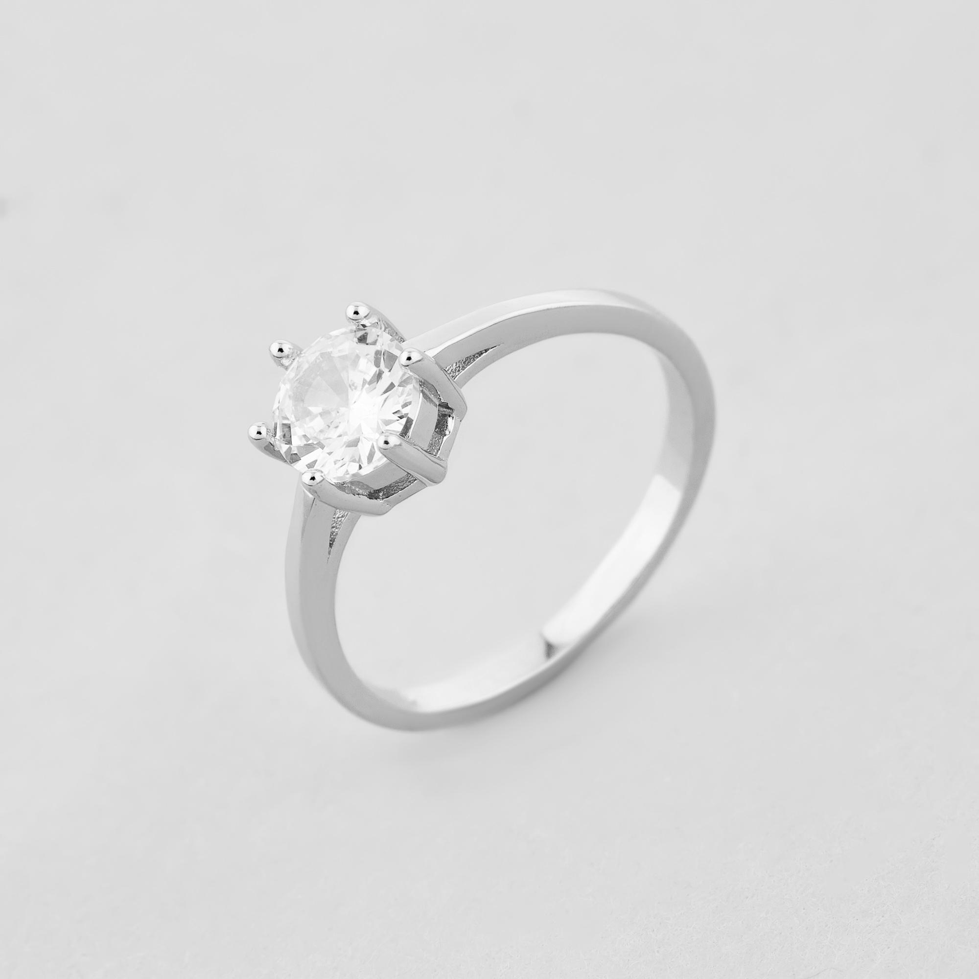 Серебряное кольцо Minimal Смелость р. 16,5 (15559)