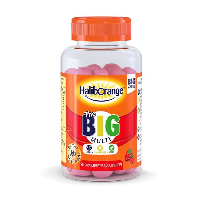 Мультивитамины Haliborange The BIG Multi 90 капс. Клубника (21874-01)
