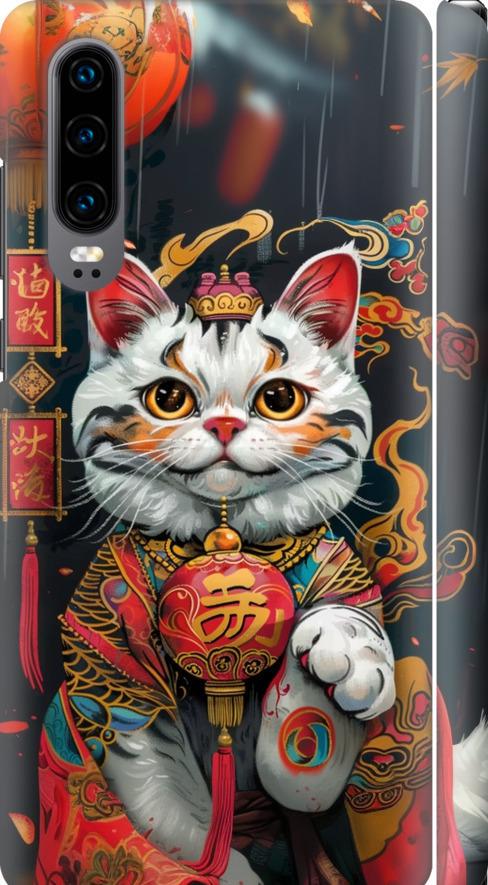 Чехол на Huawei P30 China Cat v2 (6135m-1622-42517)