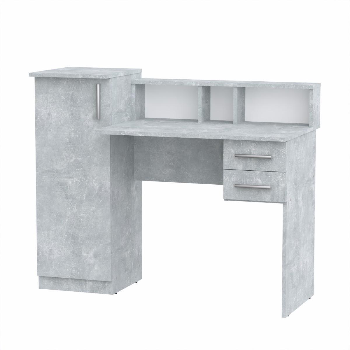 Стіл комп'ютерний Компаніт ПІ ПІ 1 117,5х55х95,6 см Бетон (66f00be2e46f9163b5262a2a)