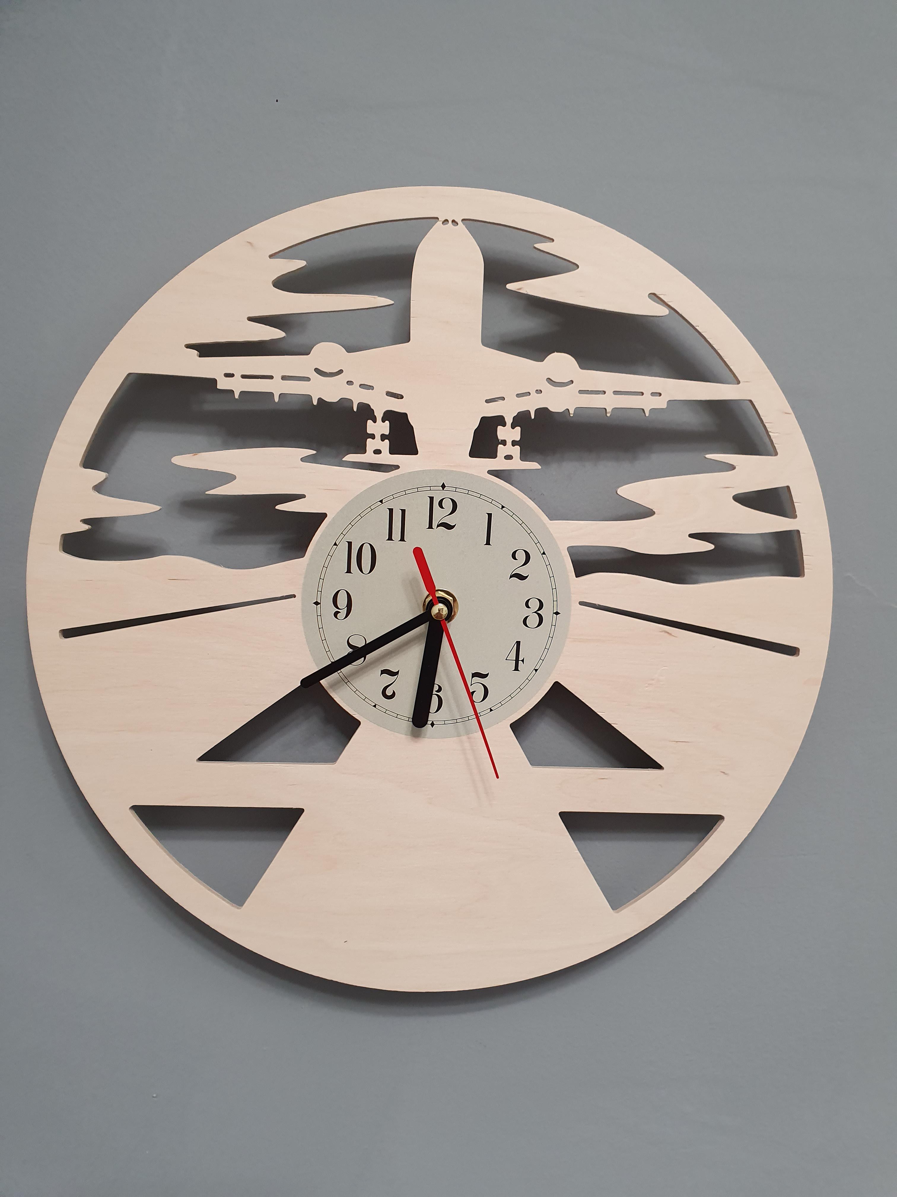 Часы настенные Самолет (3207)