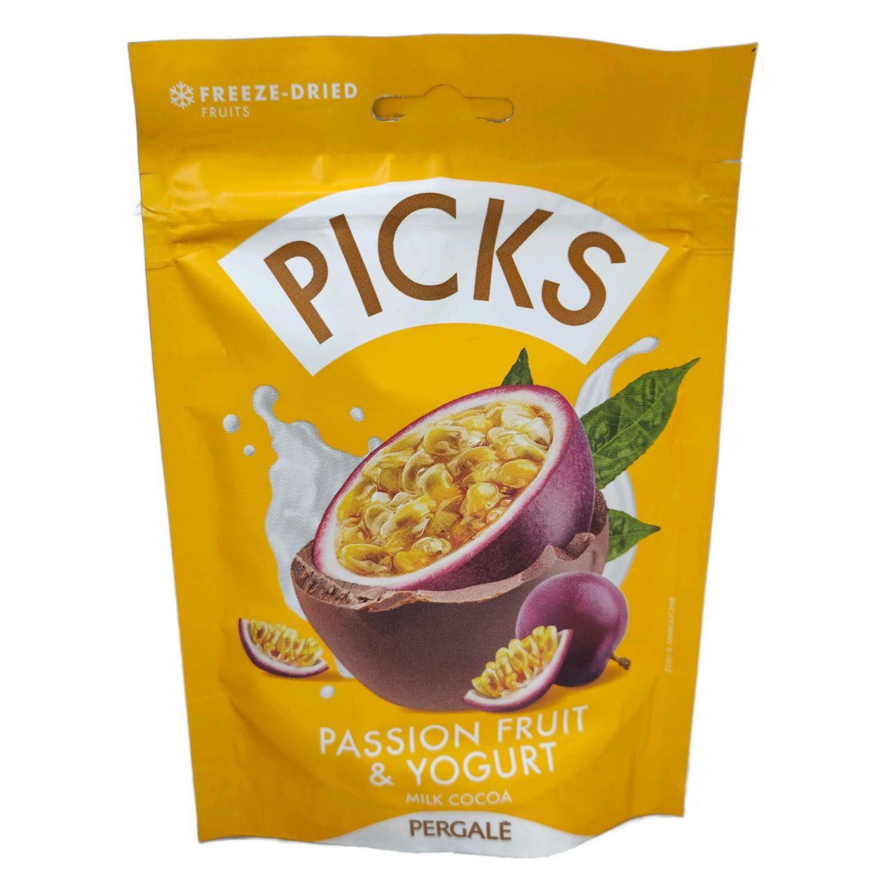 Драже шоколадное Picks с маракуйей в йогурте 90 г (89128)