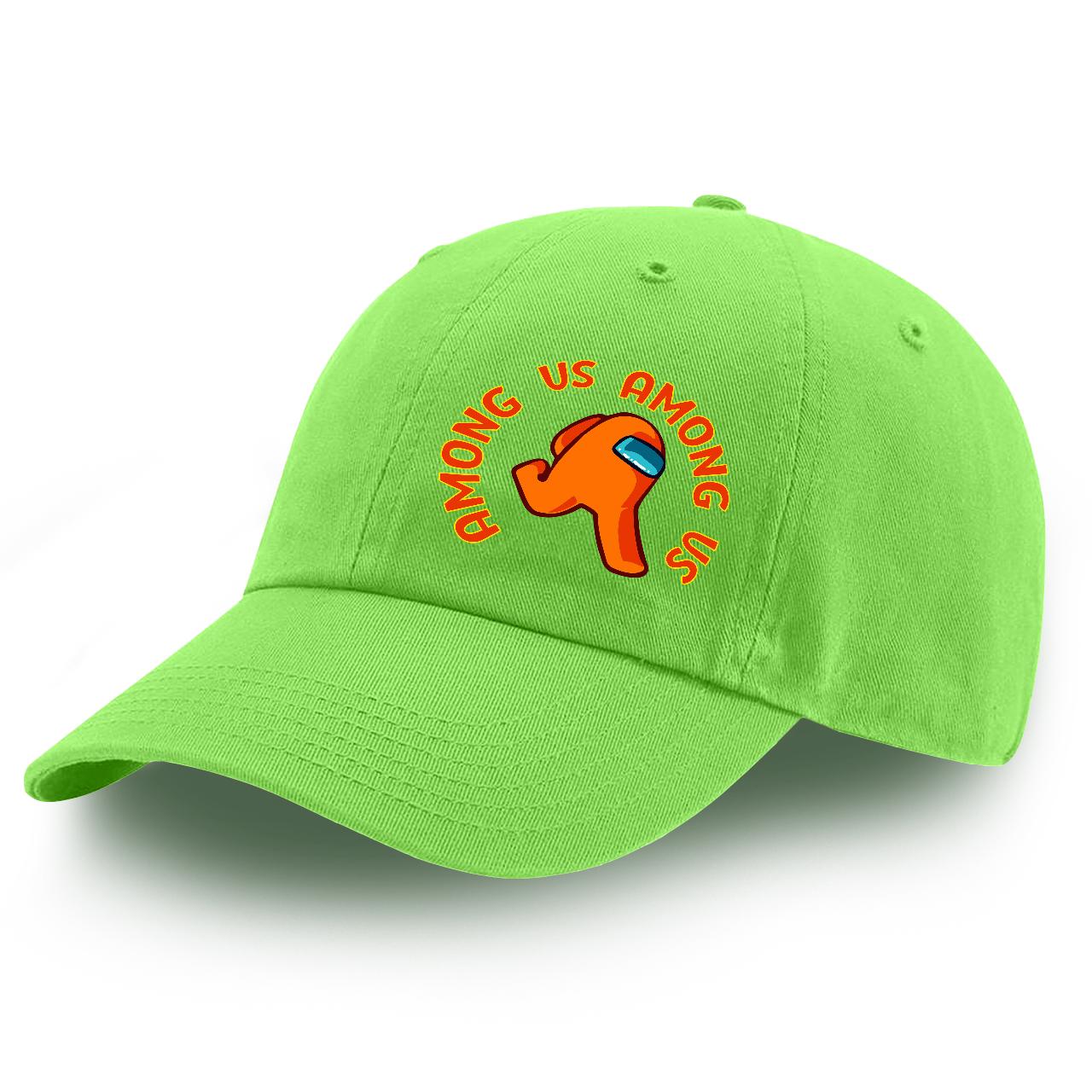 Кепка детская Among Us Orange Салатовый (9273-2408-LM)