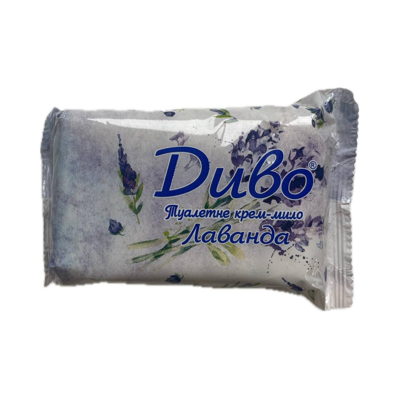 Туалетне крем-мило Диво Лаванда екопак 5x70