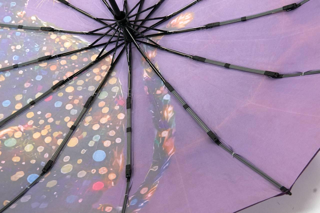 Парасолька жіноча автоматична Три Слона 14 спиць антивітер (7520) - фото 6 Парасолька жіноча автоматична Три Слона 14 спиць антивітер (7520) - фото 6