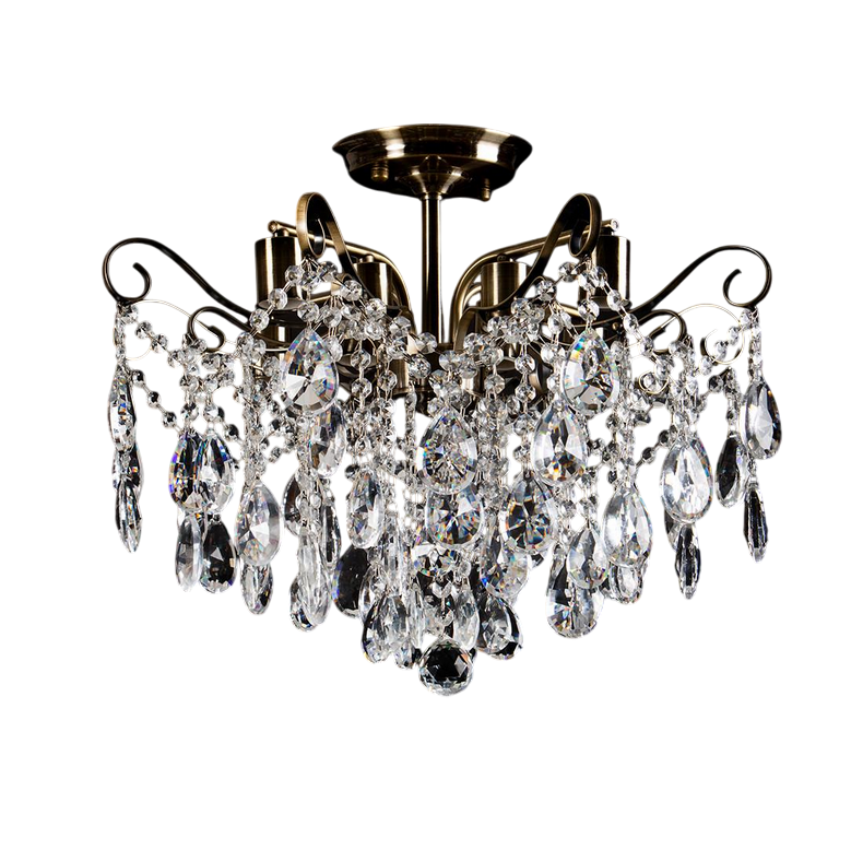 Люстра классическая хрустальная Svet SH-67314/8 AB (2579163762)