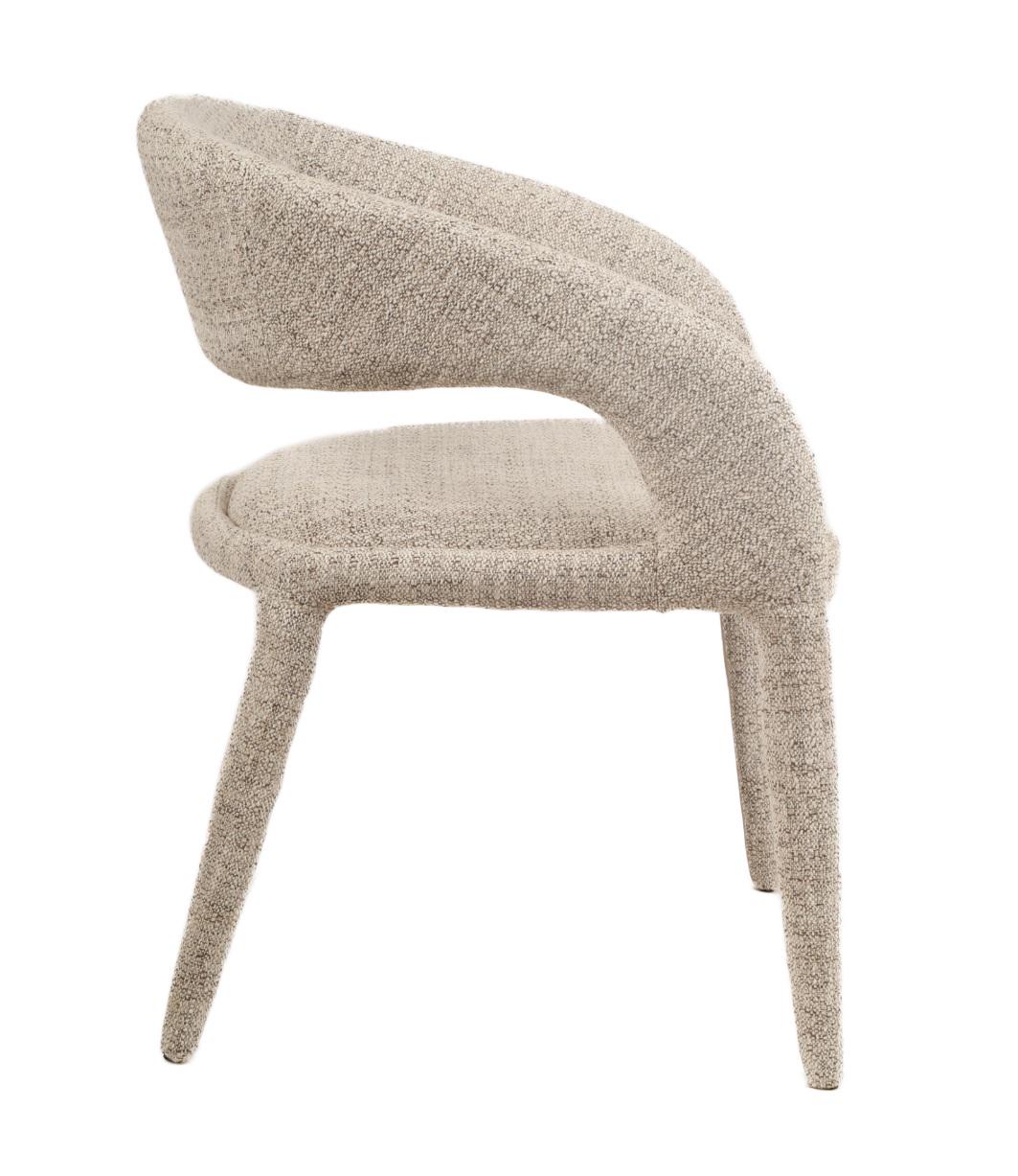 Стул кухонный Vetro Mebel M-225 металл/фактурная ткань Белый песок (M-225-sand) Стул кухонный Vetro Mebel M-225 металл/фактурная ткань Белый песок (M-225-sand)