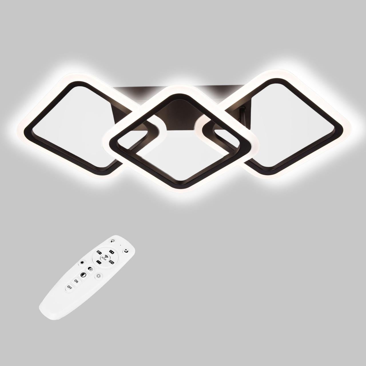 Люстра потолочная LED Sunlight 6325/2+1S Черный (2915210850) Люстра потолочная LED Sunlight 6325/2+1S Черный (2915210850)