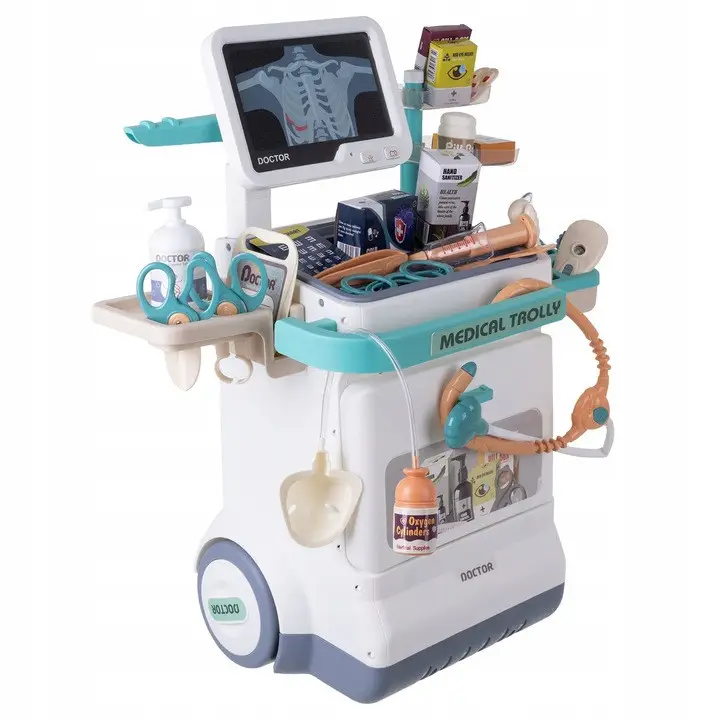 Набір доктора Iso Trade 26544 візок XXL ЕКГ 26 пр. (26544)