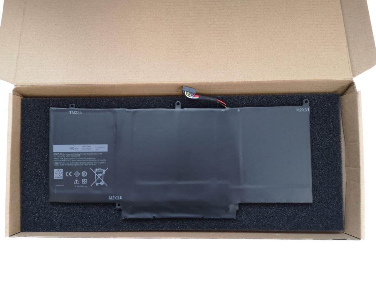 Акумулятор для DELL XPS 11 9P33/P16T/P16T001/GF5CV/0DGGGT/DGGGT 5330 mAh 40Wh