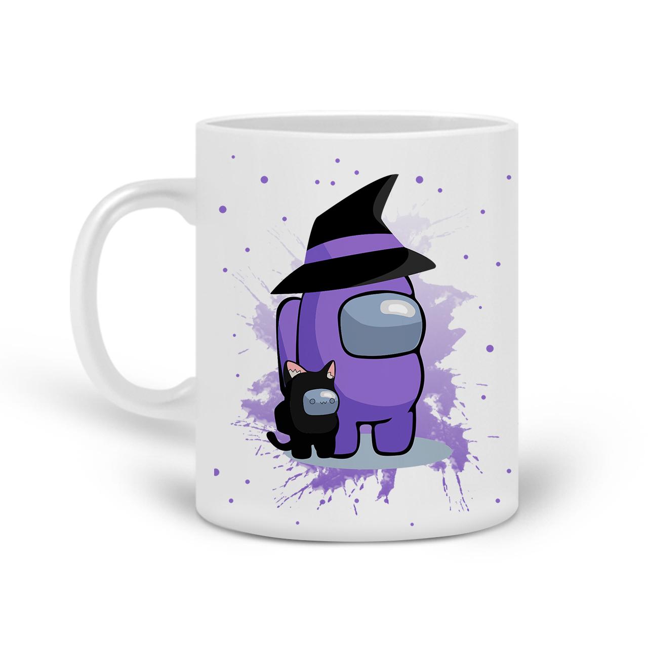 Чашка керамическая Among Us Violet 330 мл (20259-2423)