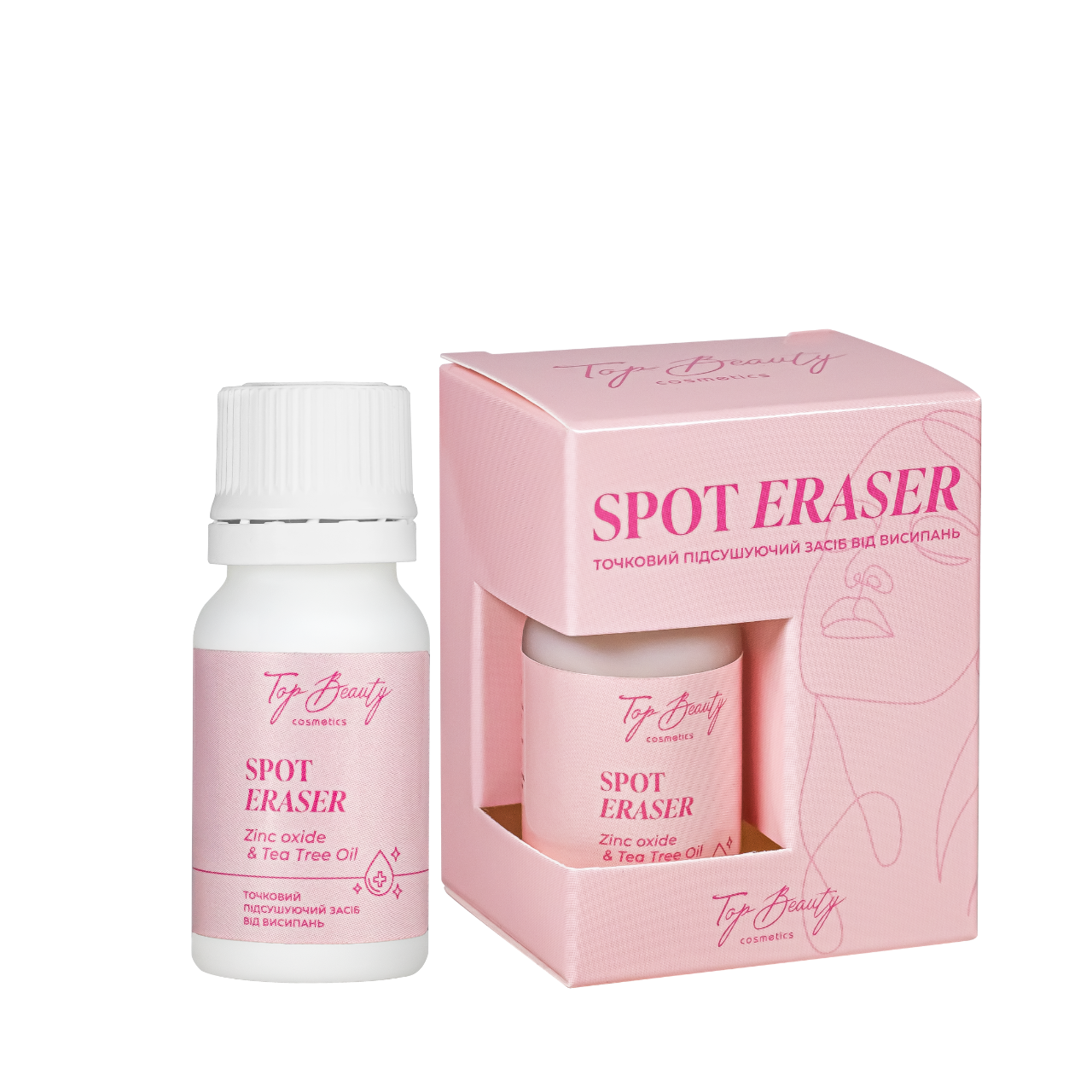 Засіб проти висипань точковий підсушувальний Top Beauty Spot Eraser 10 мл (13349925)