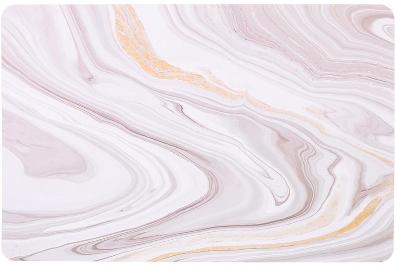 Набор 12 сервировочных салфеток 28x43см, подтарельники Marble-111, полипропилен Набор 12 сервировочных салфеток 28x43см, подтарельники Marble-111, полипропилен