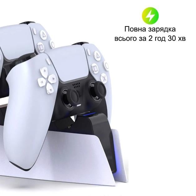 Зарядка для джойстика PlayStation 5 Honcam (29388808) - фото 10