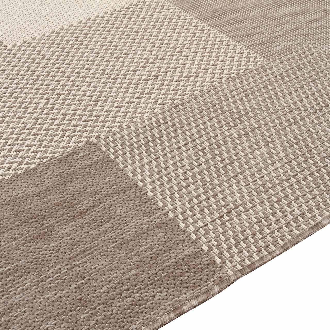 Ковер безворсовый на резиновой основе DAKARIA Flex Run 19682/111 2x2 м Бежевый (00-00022142) - фото 6