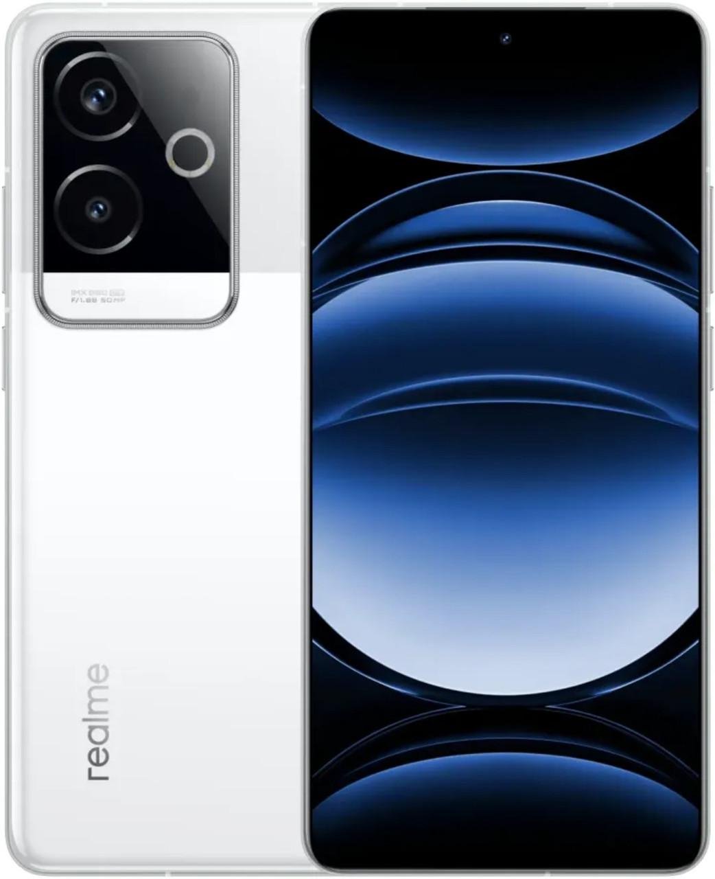 Смартфон Realme GT 6 5G 12/256 Гб NFC Global ROM White (2426004303) - фото 1