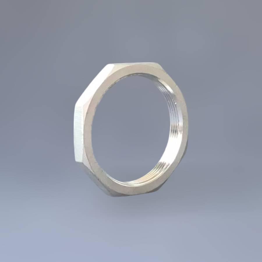 Контргайка муфтовая нержавеющая Ду65 2"1/2 н/ж сталь AISI304 резьба BSPP G2.5" Class 150 (PN20) - фото 8 Контргайка муфтовая нержавеющая Ду65 2"1/2 н/ж сталь AISI304 резьба BSPP G2.5" Class 150 (PN20) - фото 8