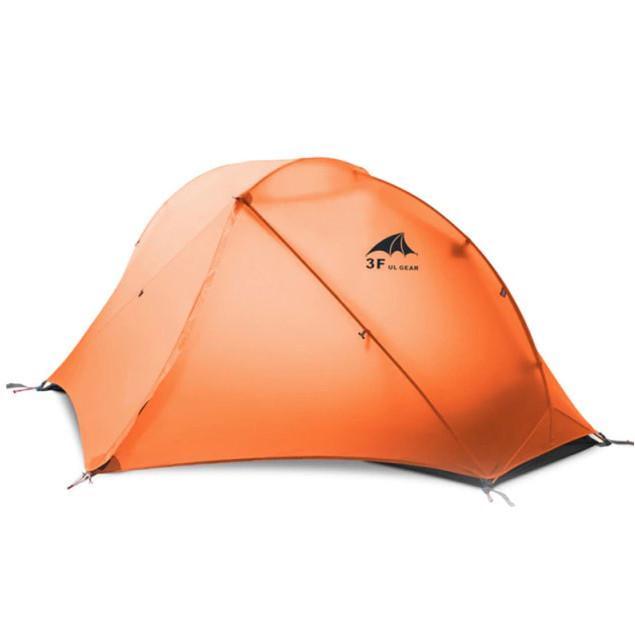 Палатка 3F Ul Gear Floating cloud 1 15D nylon 3 season Orange