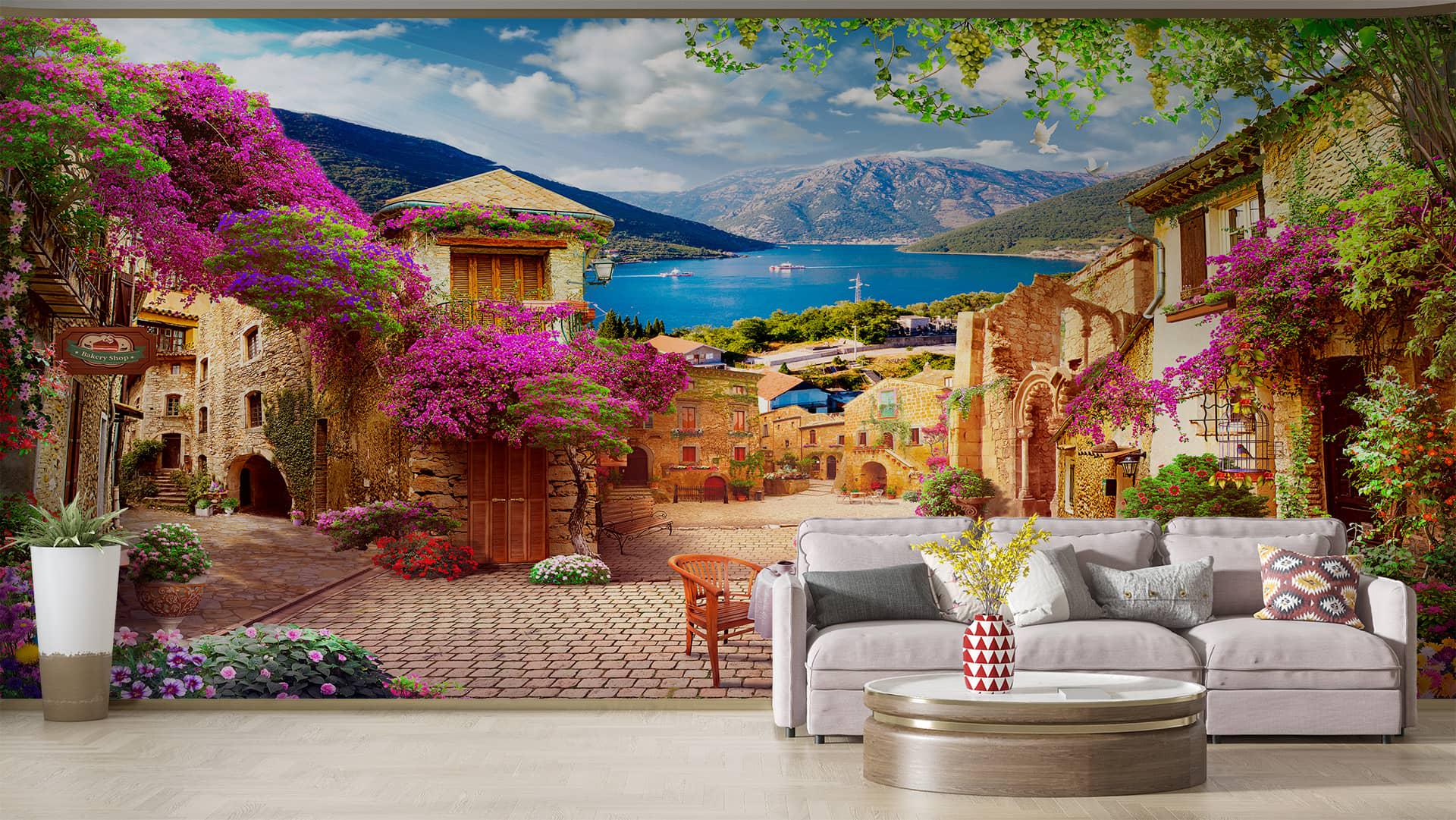Фотообои флизелиновые Styleo Print-walls Ветер между камнями 0424 400х250 см (Pw-0424/4)