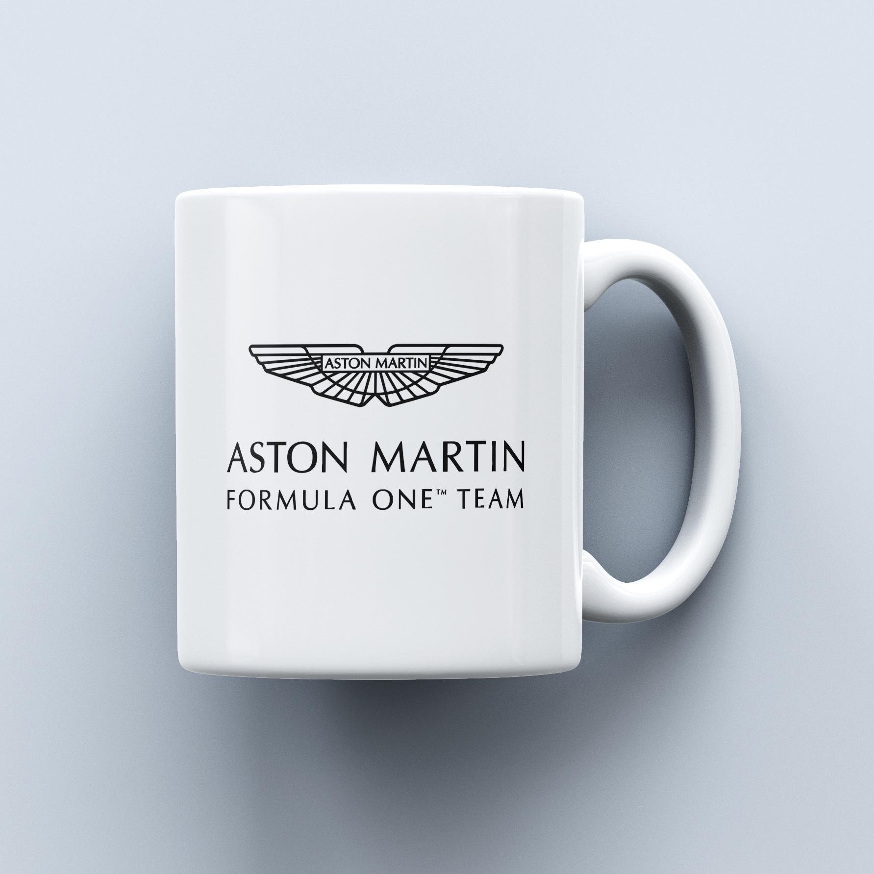 Чашка с логотипом Aston Martin F1 Team 330 мл Чашка с логотипом Aston Martin F1 Team 330 мл