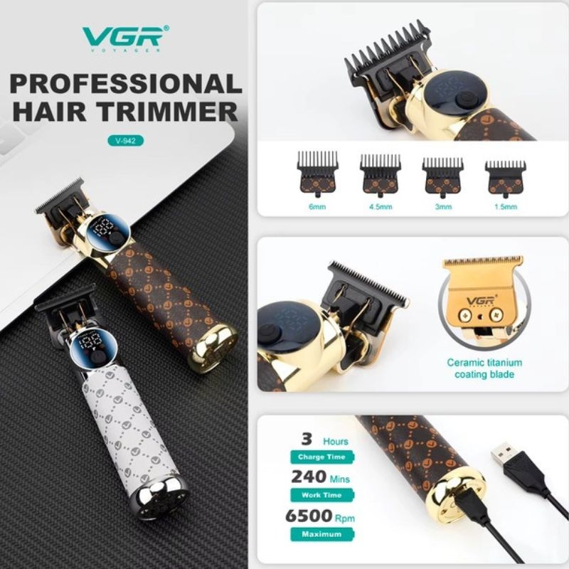 Тример VGR V-942 акумуляторний Brown (tf7371) - фото 5 Тример VGR V-942 акумуляторний Brown (tf7371) - фото 5