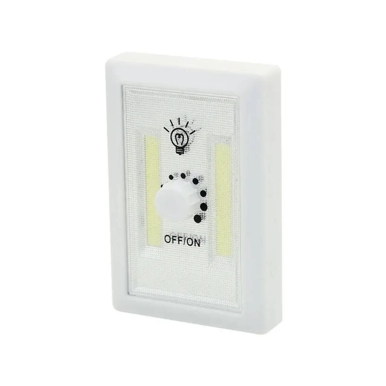 Ночник LED на стену-потолок портативный на магните/батарейках (6982)