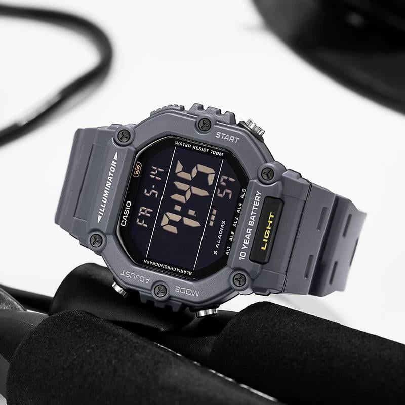 Наручные часы мужские Casio AE-1600H-8BVEF можно плавать d 50 мм (AE-1600H-8BVEF) - фото 5 Наручные часы мужские Casio AE-1600H-8BVEF можно плавать d 50 мм (AE-1600H-8BVEF) - фото 5