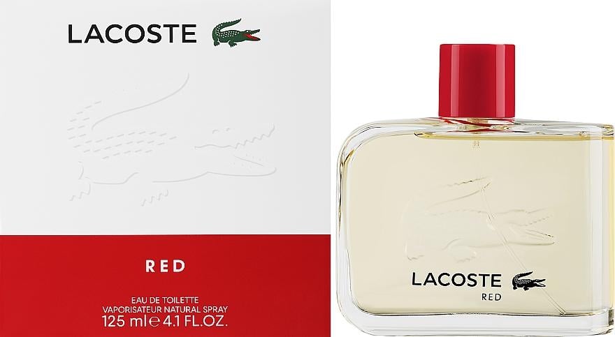 Туалетна вода для чоловіків Lacoste Red 125 мл (3363)