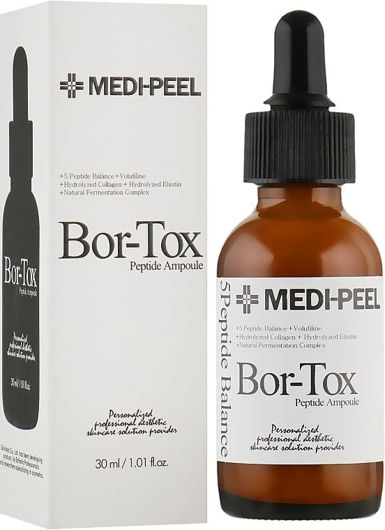 Сыворотка для лица омолаживающая MEDI-PEEL Bor-Tox Peptide Ampoule пептидная против морщин 30 мл (32123447)