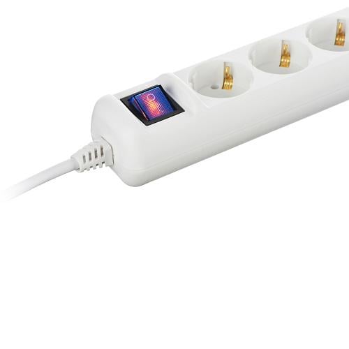 Сетевой удлинитель 2E U03ESM1.5 с выключателем 1,5 м 16А White (13102948) - фото 2 Сетевой удлинитель 2E U03ESM1.5 с выключателем 1,5 м 16А White (13102948) - фото 2