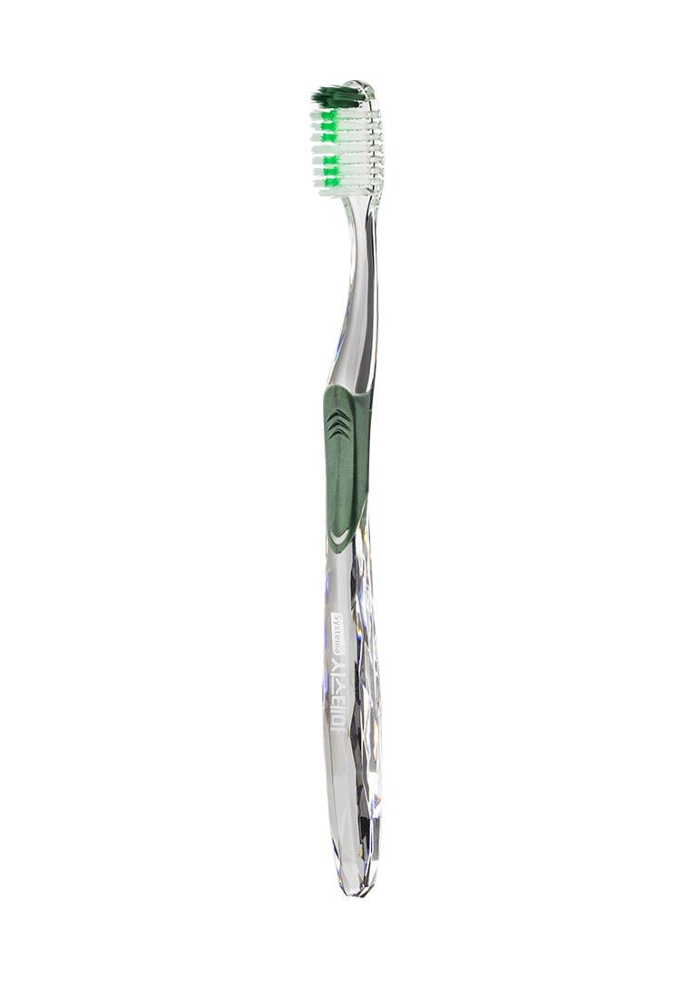 Зубна щітка Lion Systema Toothbrush Dual Action глибоке очищення середня жорсткість 1 шт (528109)