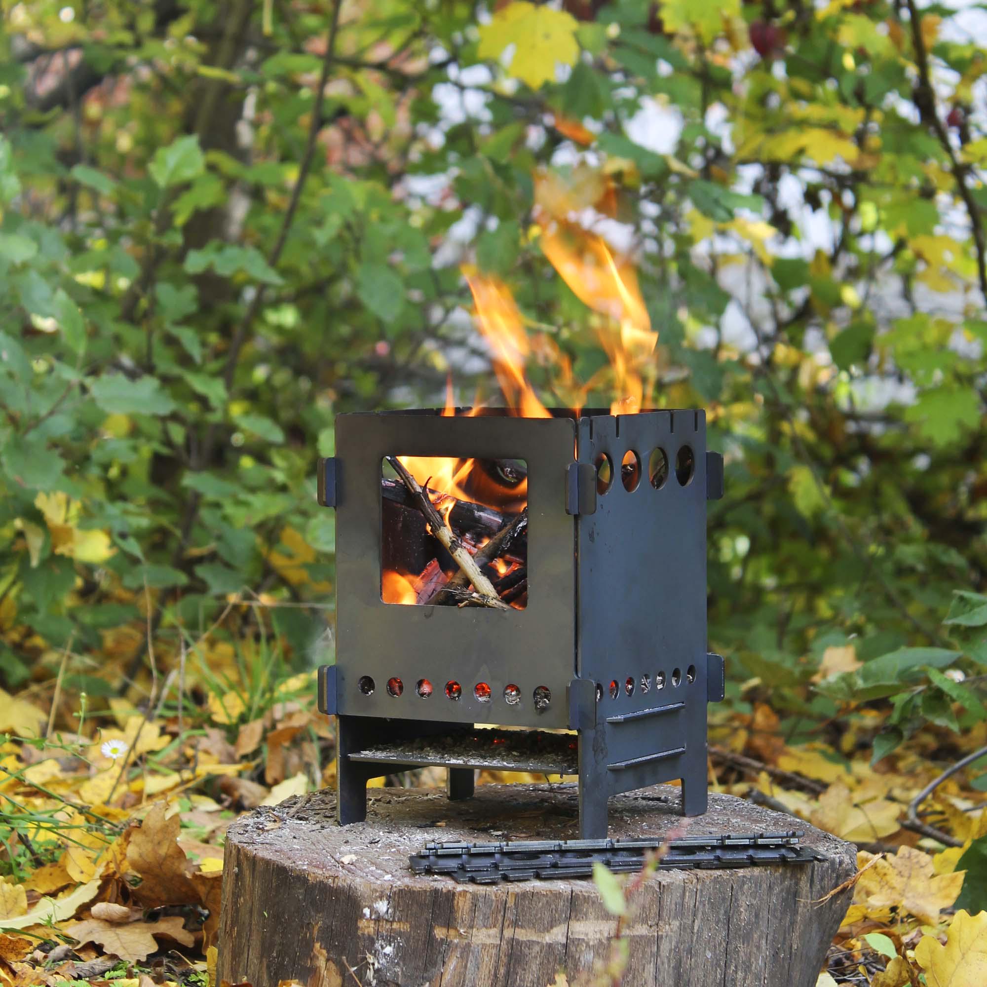Не суйте это устройство в печь! Как «Вечное полено» снижает КПД горения дров